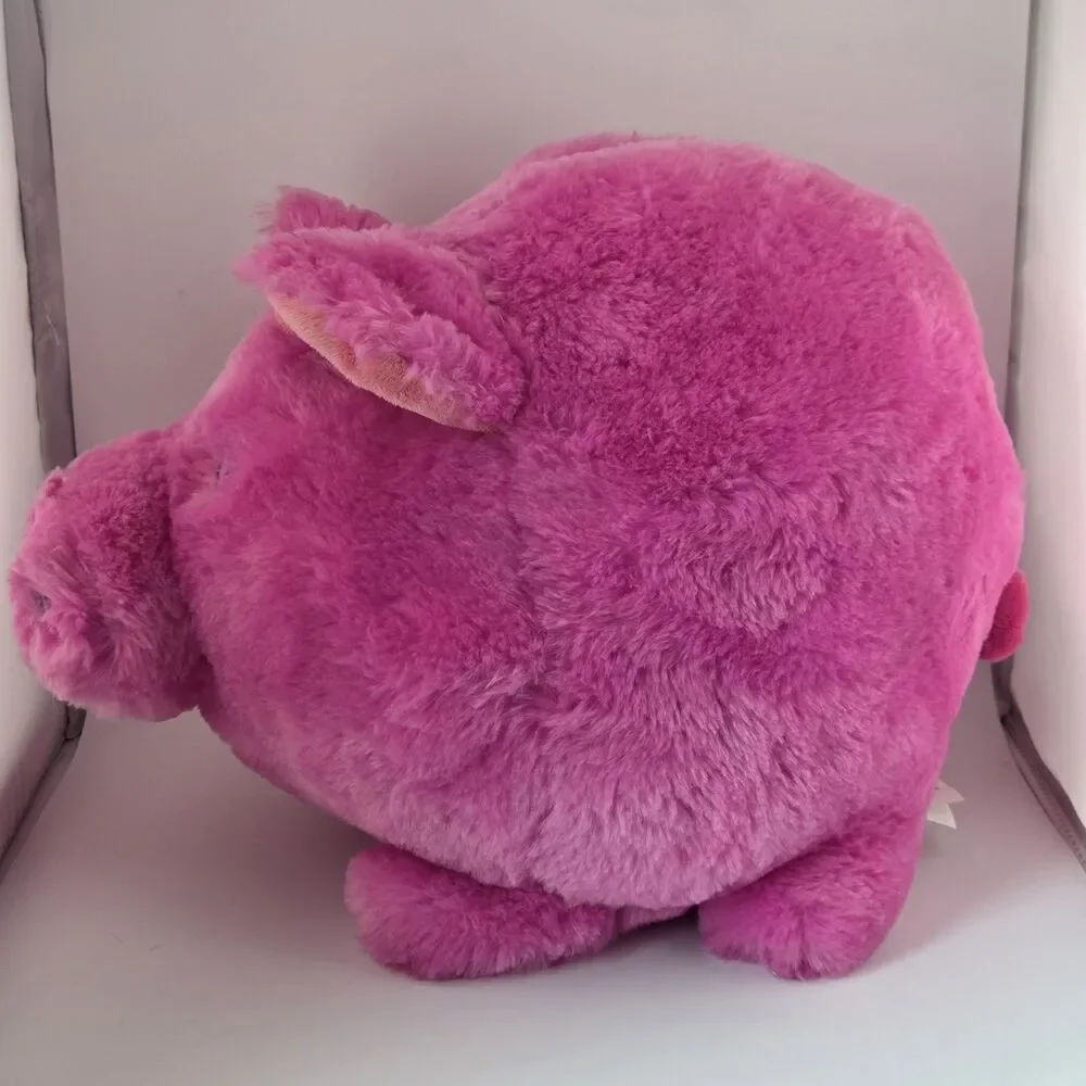 JUMBO Plush Piggy Bank Baby Pink Pig Soft Huggable
